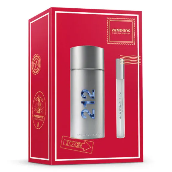 212 Men NYC by Carolina Herrera 100ml 2 Piece Gift Set