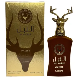 Al Noble Wazeer by Lattafa perfume for unisex EDP 3.3 / 3.4 oz New in Box