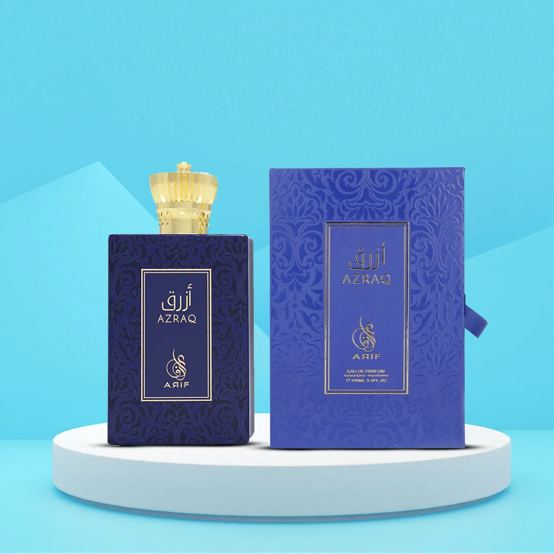 Azraq For Men By Arif Perfumes Eau De Parfum Spray 3.4 oz