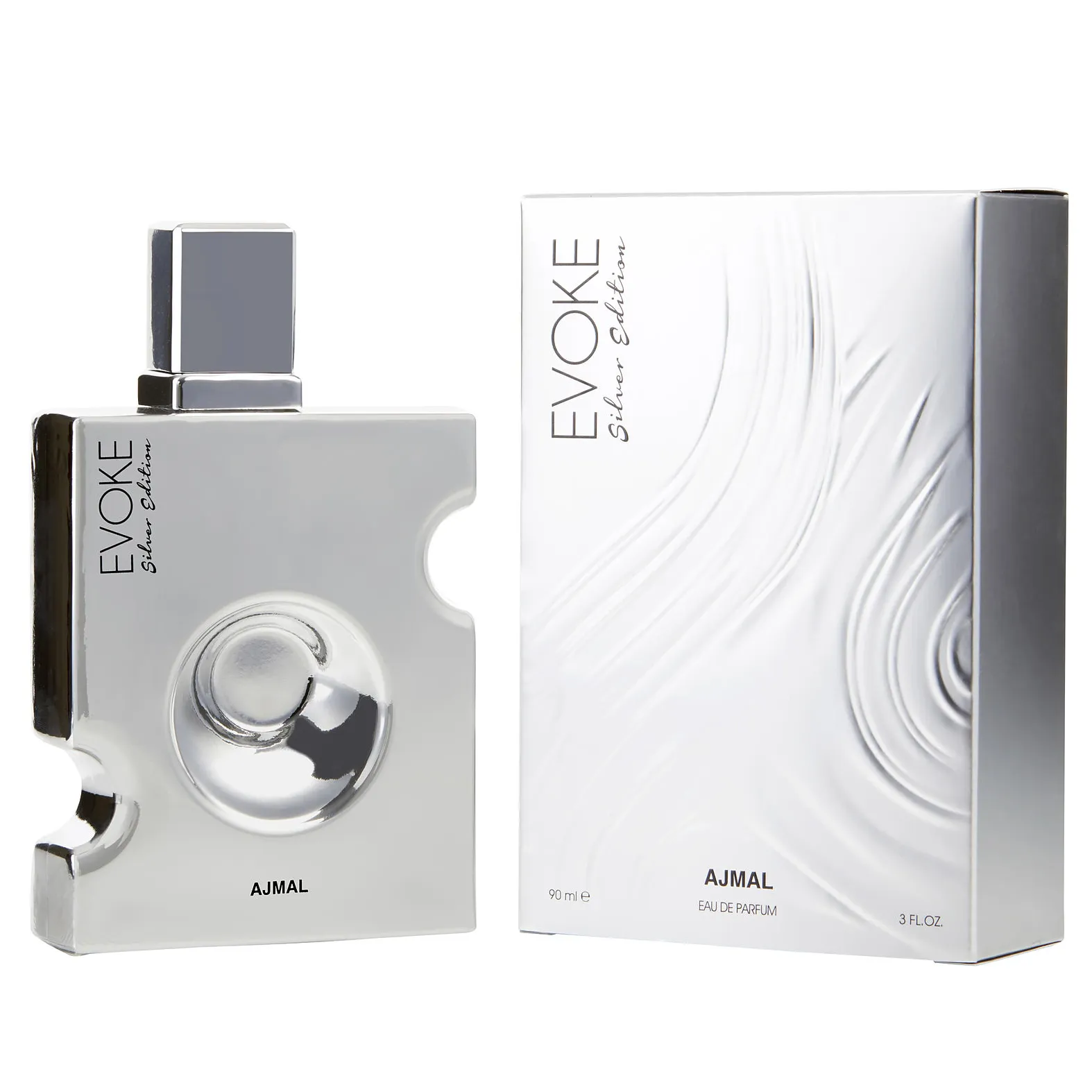 Evoke Silver by Ajmal 90ml EDP for Men