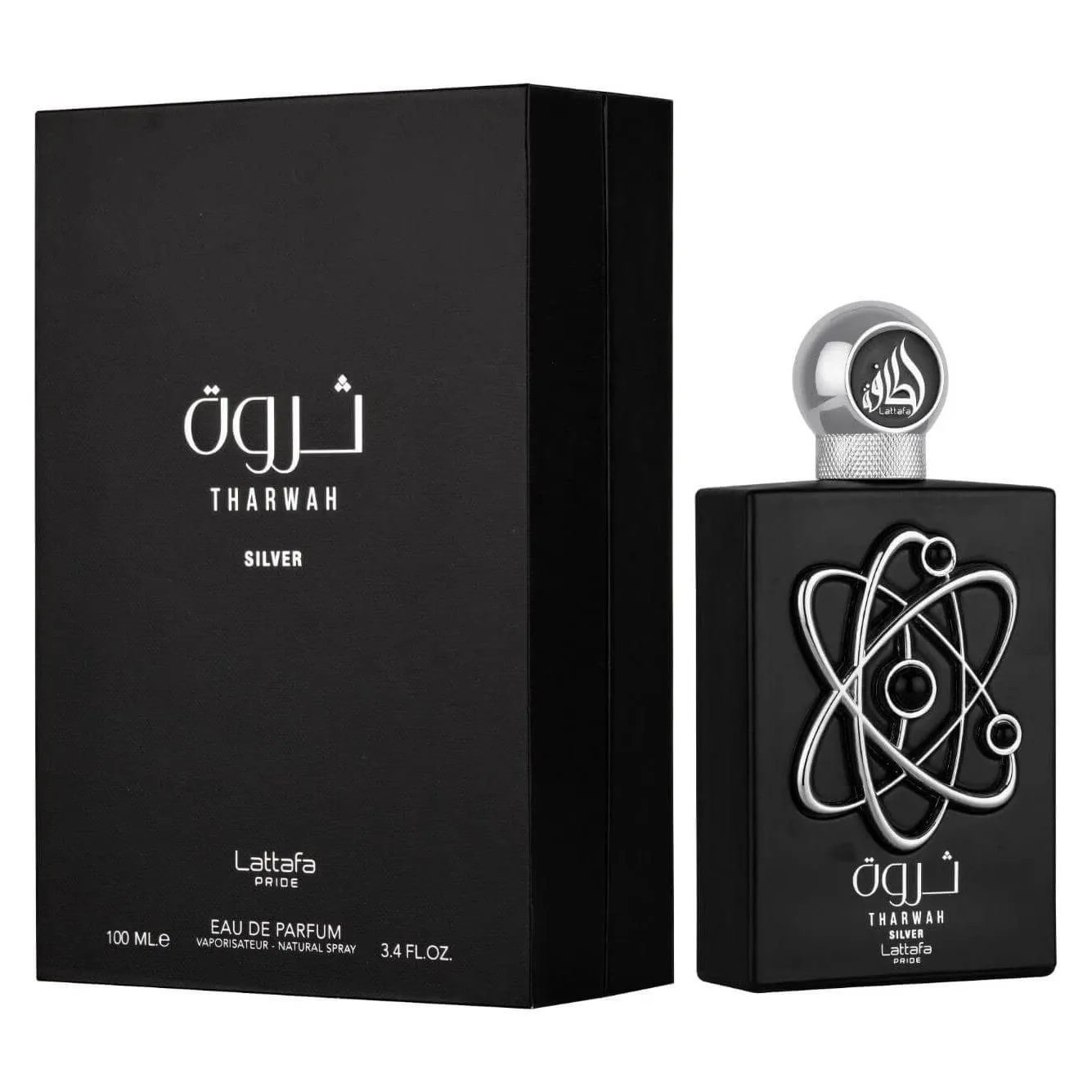 Pride Tharwah Silver by Lattafa cologne for men EDP 3.3 / 3.4 oz New in Box