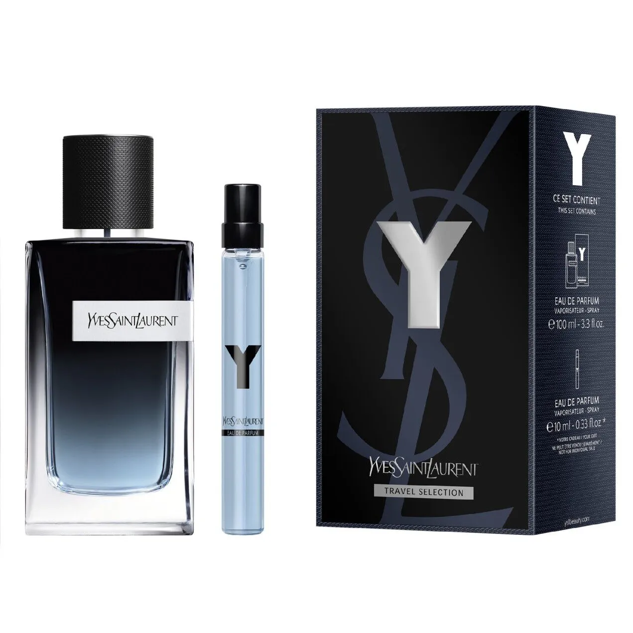 Y by Yves Saint Laurent 100ml EDP 2 Piece Gift Set